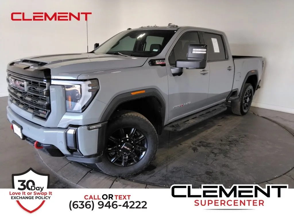 Gray 2024 GMC Sierra 2500HD AT4 for sale in St. Charles, MO