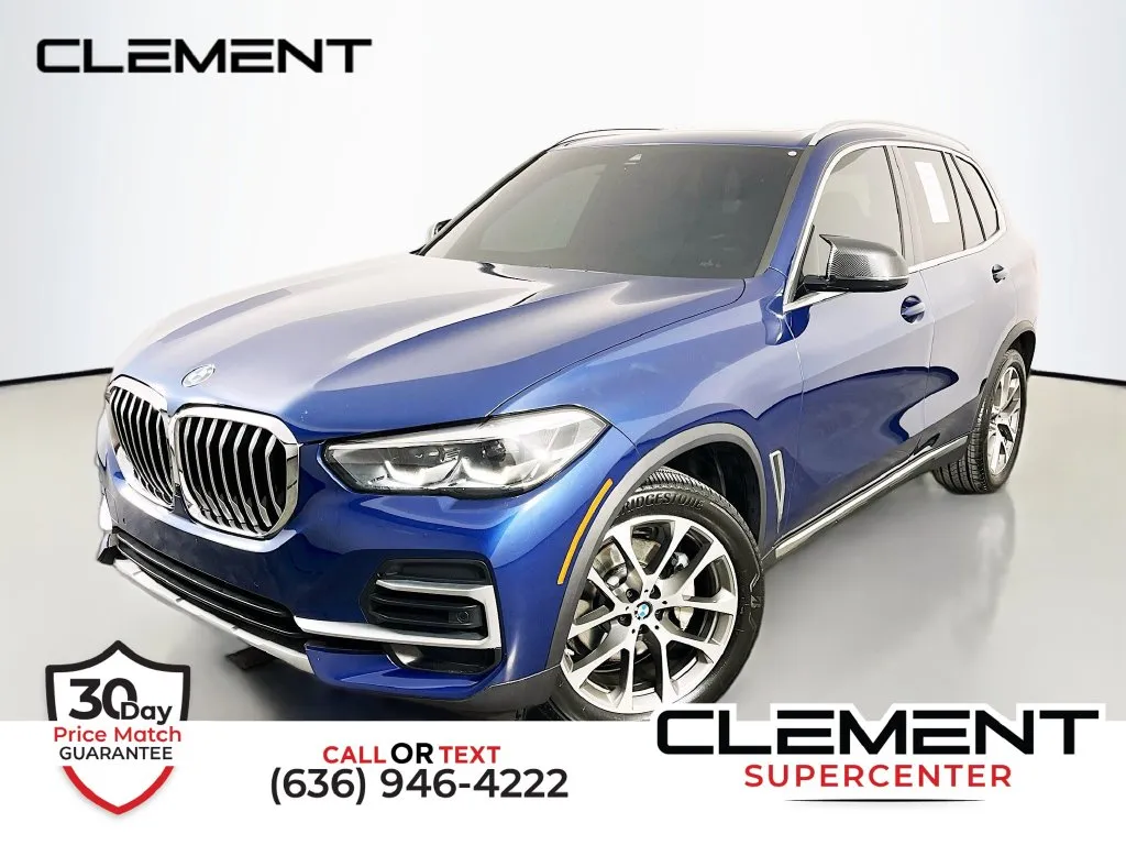 Blue 2023 BMW X5 xDrive40i for sale in St. Charles, MO