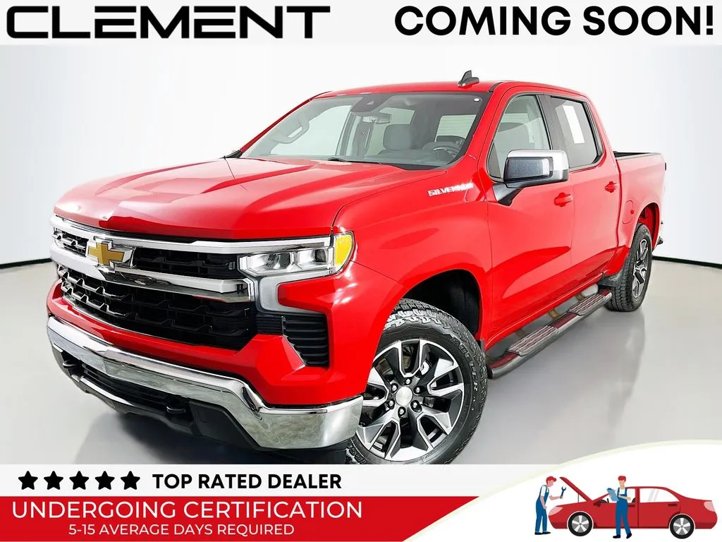 Red 2023 Chevrolet Silverado 1500 LT for sale in St. Charles, MO