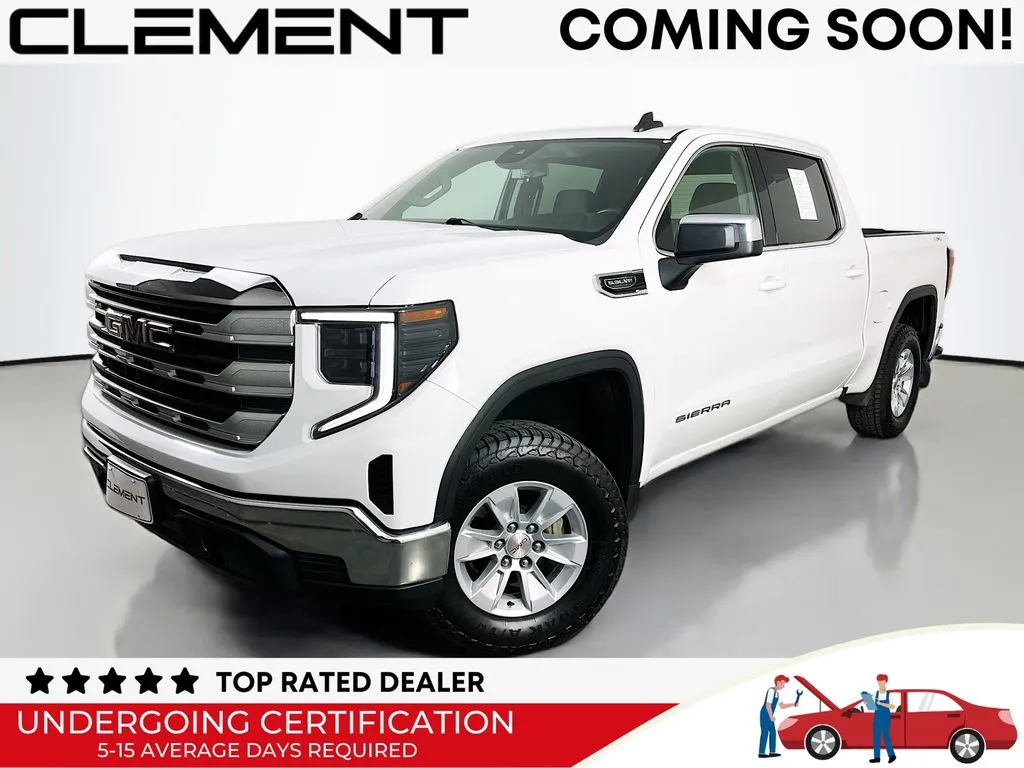 White 2023 GMC Sierra 1500 SLE for sale in St. Charles, MO