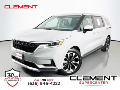 White 2024 Kia Carnival EX for sale in St. Charles, MO