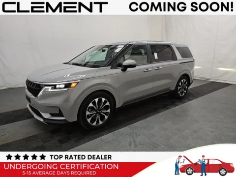 Silver 2024 Kia Carnival EX for sale in St. Charles, MO