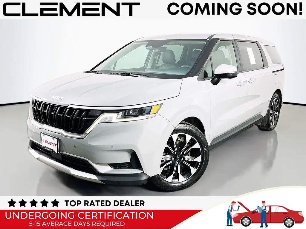 Silver 2024 Kia Carnival EX for sale in St. Charles, MO