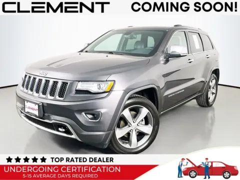Gray 2015 Jeep Grand Cherokee Overland for sale in St. Charles, MO