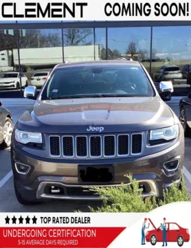 Gray 2015 Jeep Grand Cherokee Overland for sale in St. Charles, MO
