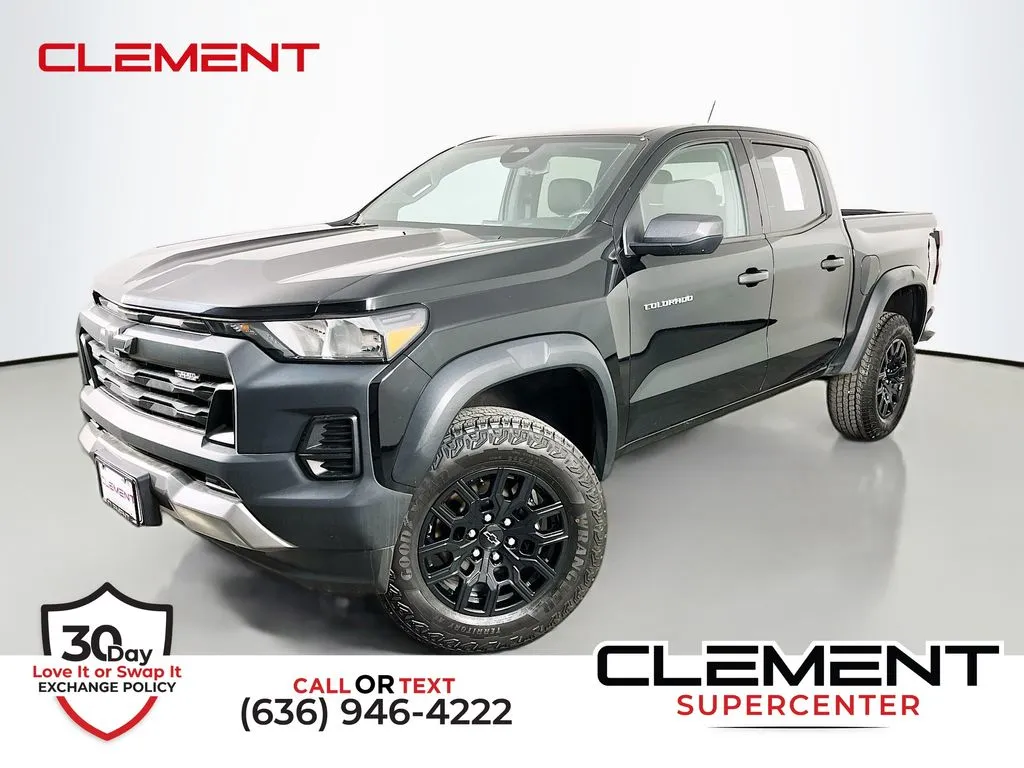 Black 2023 Chevrolet Colorado Trail Boss for sale in St. Charles, MO