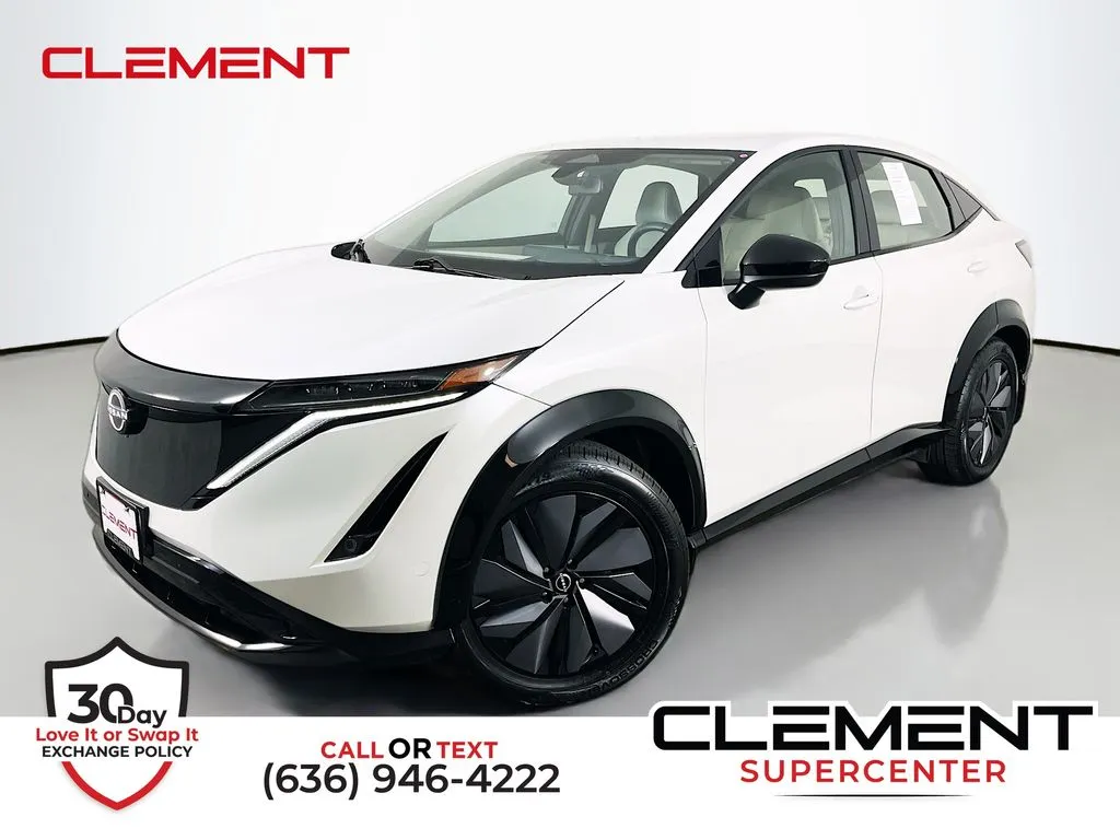 White 2023 Nissan Ariya ENGAGE+ e-4ORCE for sale in St. Charles, MO