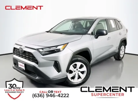 Silver 2024 Toyota RAV4 LE for sale in St. Charles, MO