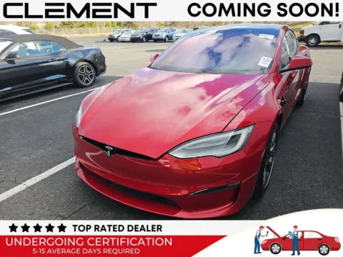 Red 2021 Tesla Model S Plaid for sale in St. Charles, MO