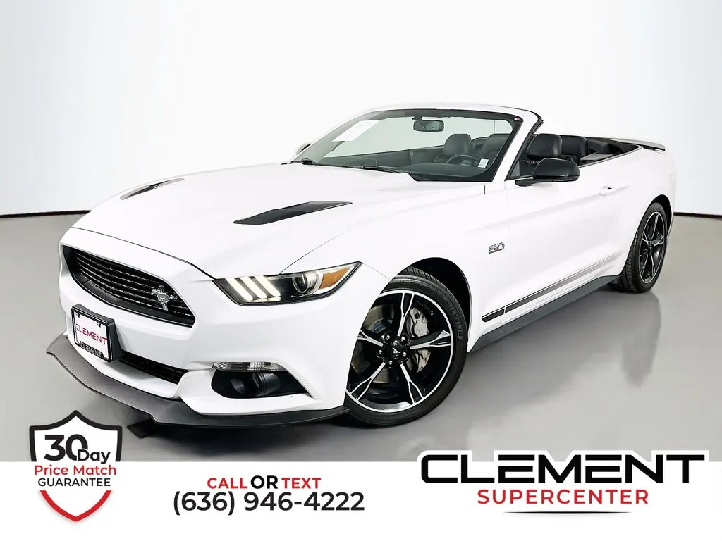 White 2016 Ford Mustang GT Premium for sale in St. Charles, MO