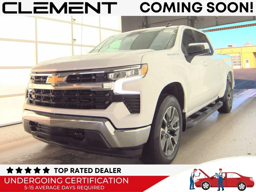 White 2023 Chevrolet Silverado 1500 LT for sale in St. Charles, MO