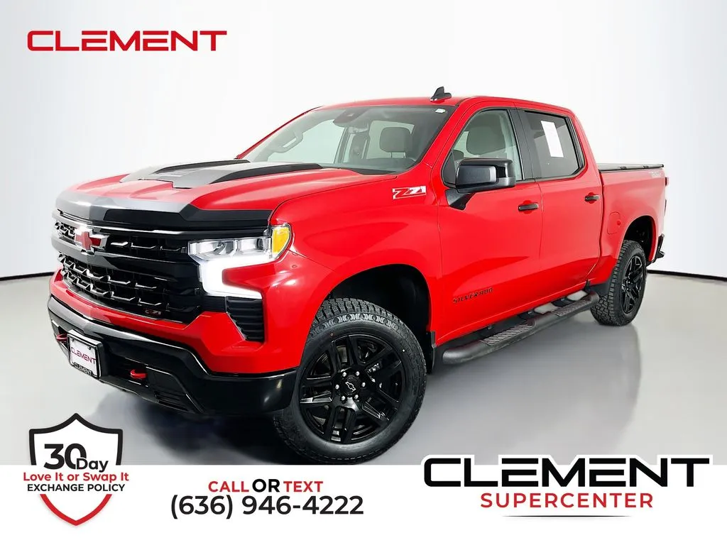 Red 2024 Chevrolet Silverado 1500 LT Trail Boss for sale in St. Charles, MO