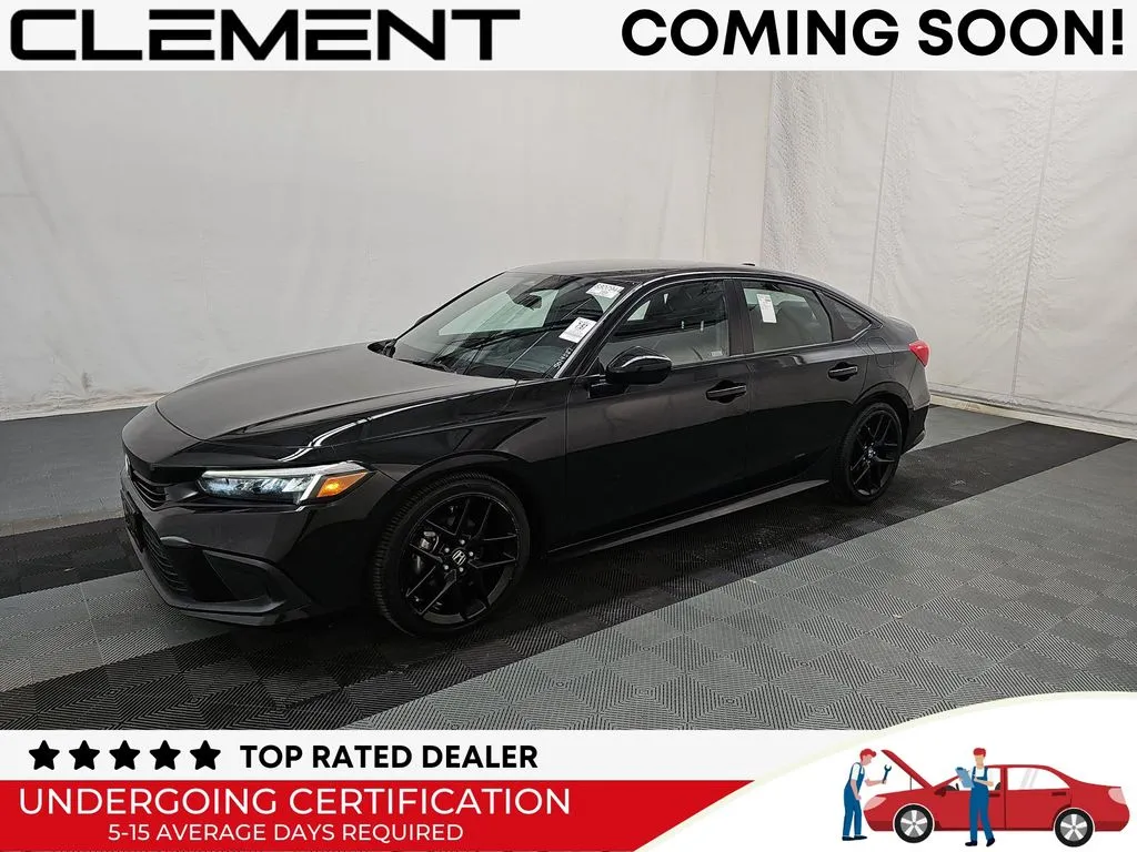 Black 2024 Honda Civic Sport for sale in St. Charles, MO