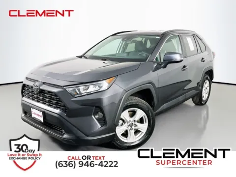 Gray 2021 Toyota RAV4 XLE for sale in St. Charles, MO
