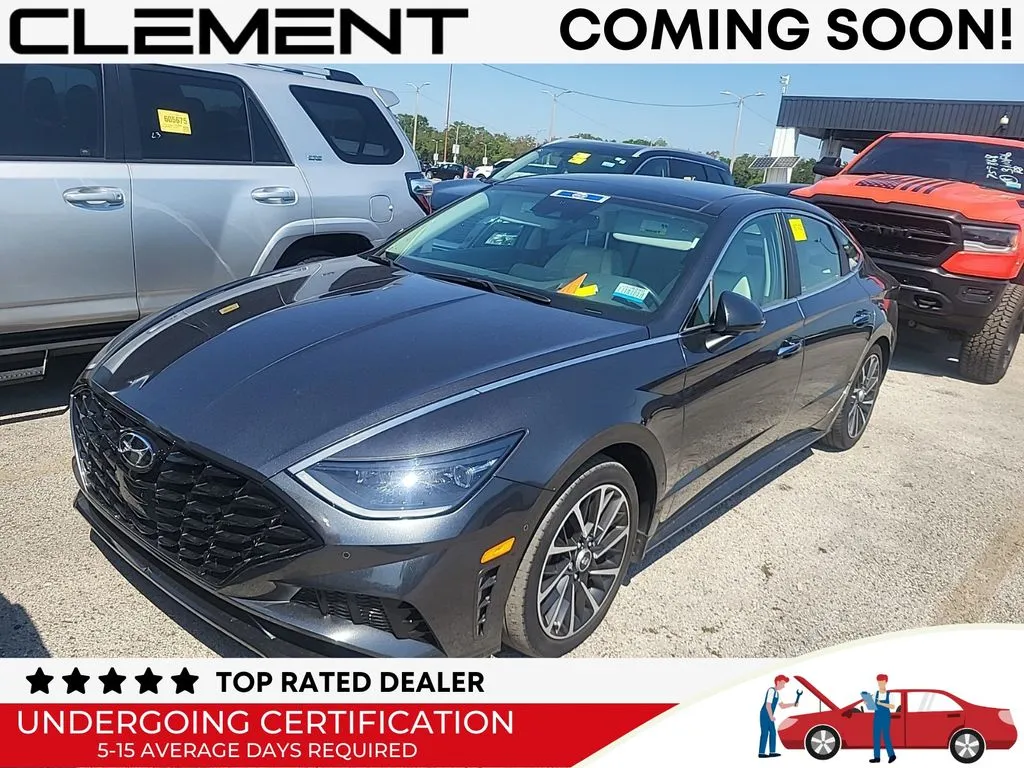 Gray 2022 Hyundai Sonata Limited for sale in St. Charles, MO