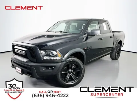Black 2022 Ram 1500 Classic Warlock for sale in St. Charles, MO