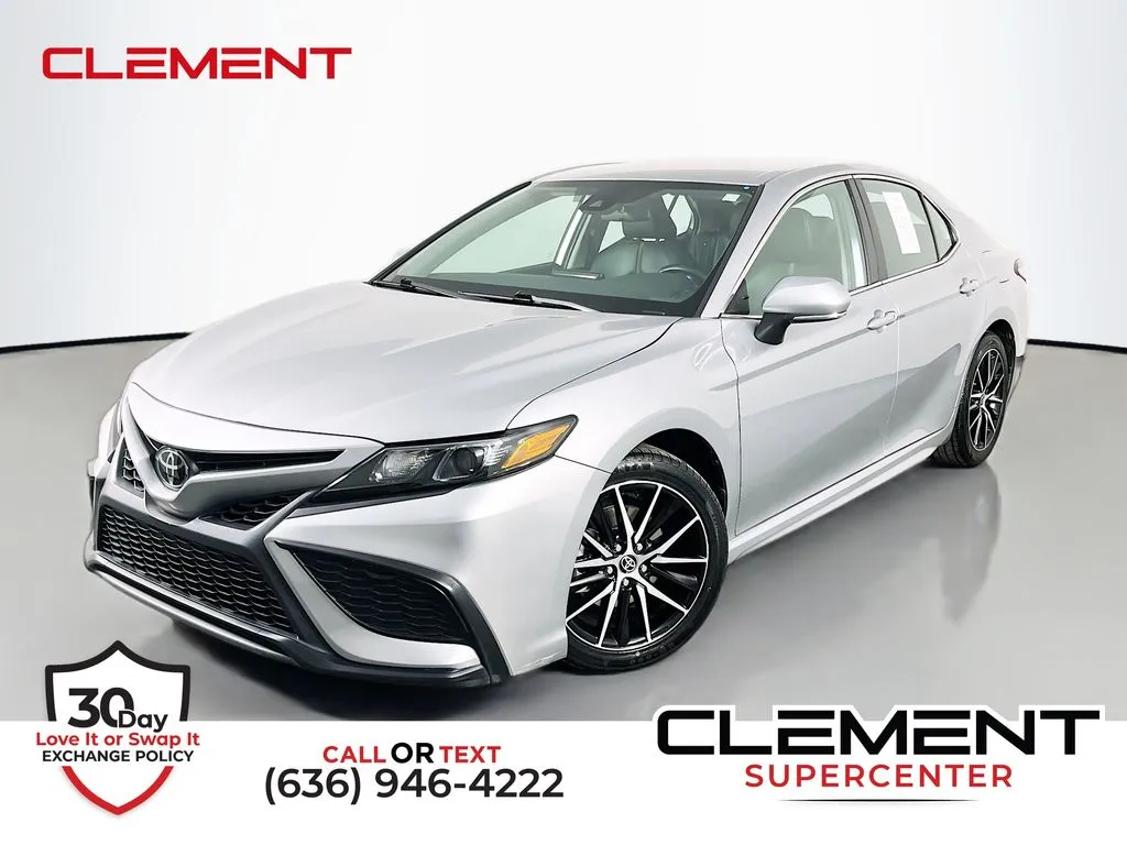 Silver 2023 Toyota Camry SE for sale in St. Charles, MO
