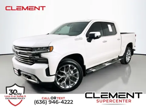 White 2020 Chevrolet Silverado 1500 High Country for sale in St. Charles, MO