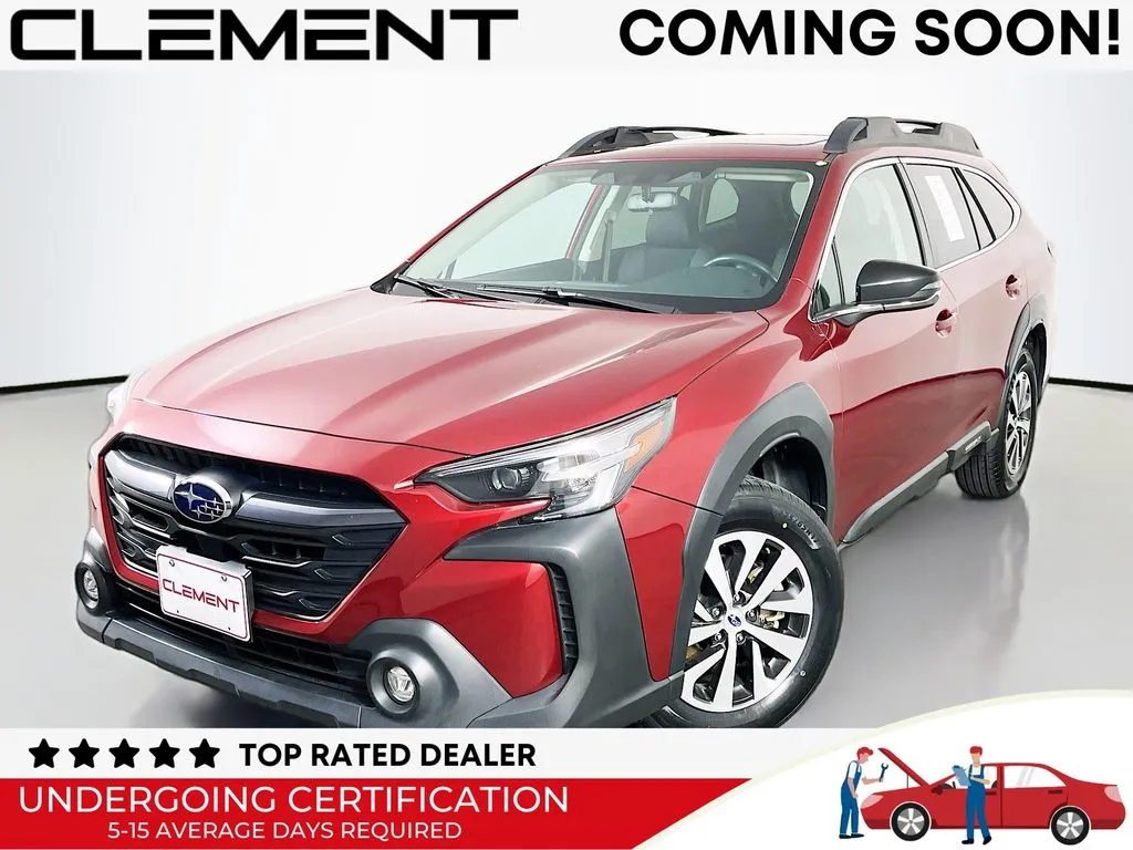 Red 2024 Subaru Outback Premium for sale in St. Charles, MO