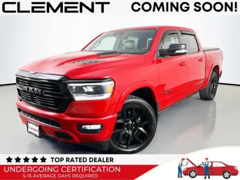 Red 2021 Ram 1500 Laramie for sale in St. Charles, MO