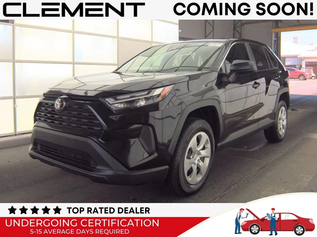 Black 2025 Toyota RAV4 LE for sale in St. Charles, MO