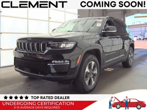 Black 2022 Jeep Grand Cherokee 4xe for sale in St. Charles, MO