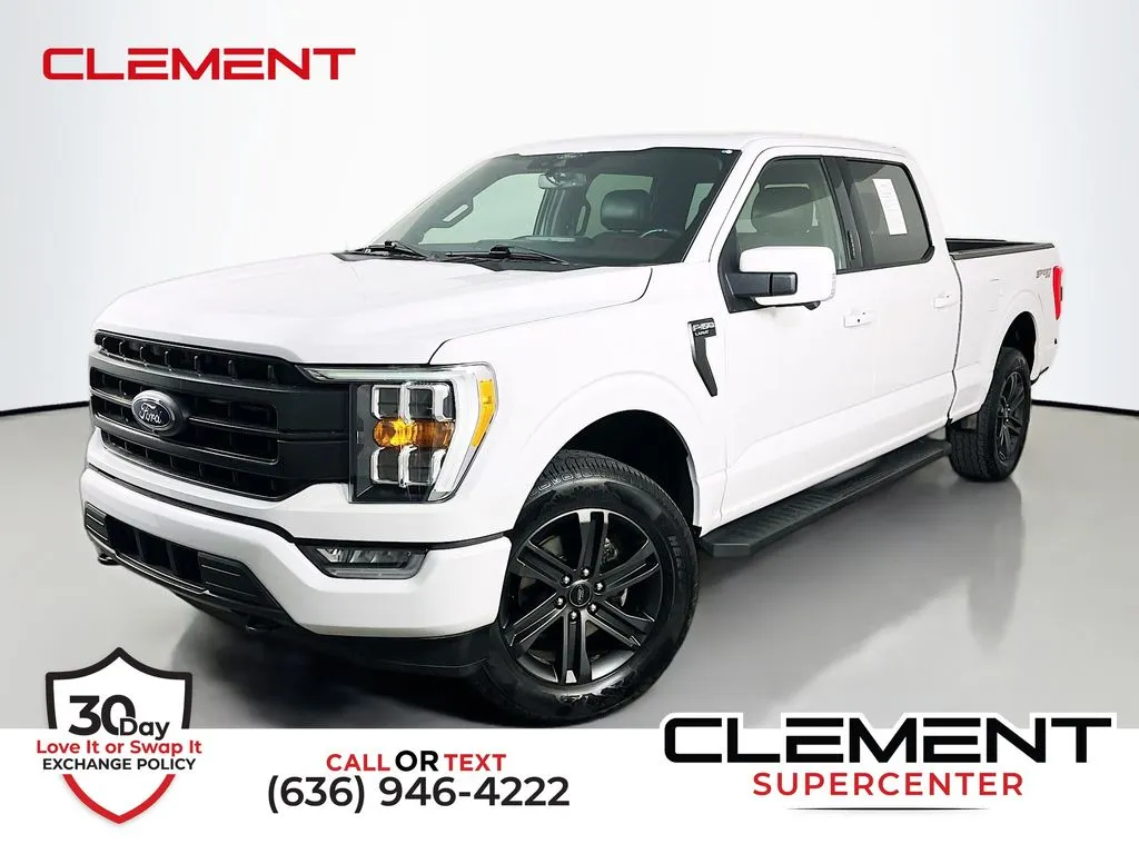 White 2021 Ford F-150 Lariat for sale in St. Charles, MO