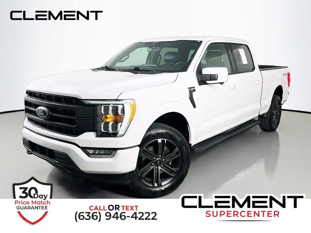 White 2021 Ford F-150 Lariat for sale in St. Charles, MO