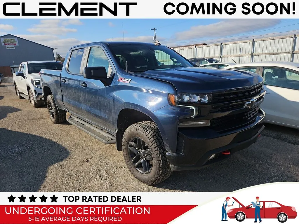 Blue 2021 Chevrolet Silverado 1500 LT Trail Boss for sale in St. Charles, MO