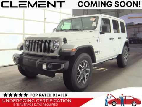 White 2025 Jeep Wrangler Sahara for sale in St. Charles, MO