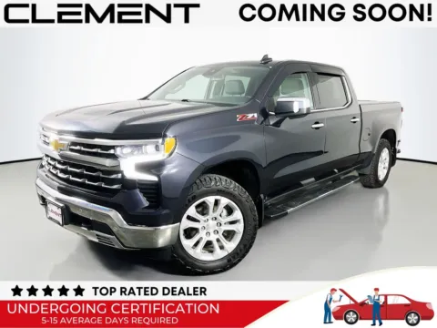 Gray 2022 Chevrolet Silverado 1500 LTZ for sale in St. Charles, MO