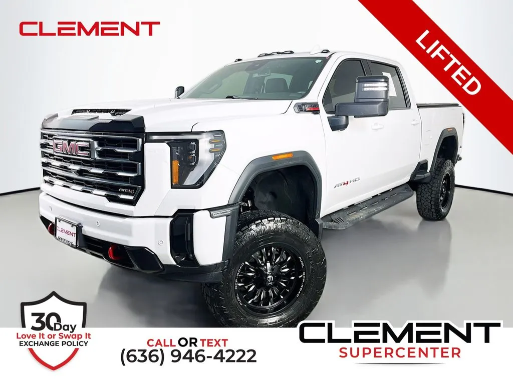 White 2026 GMC Sierra 2500 HD AT4 for sale in St. Charles, MO