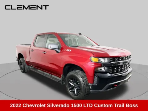 Another view of 2022 Chevrolet Silverado 1500 LTD Custom Trail Boss for sale in St. Charles, MO at Clement Supercenter