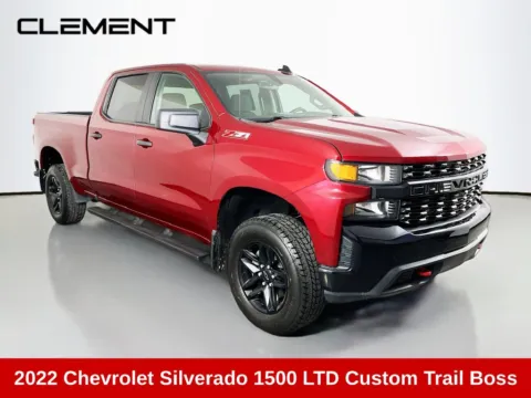 Another view of 2022 Chevrolet Silverado 1500 LTD Custom Trail Boss for sale in St. Charles, MO at Clement Supercenter