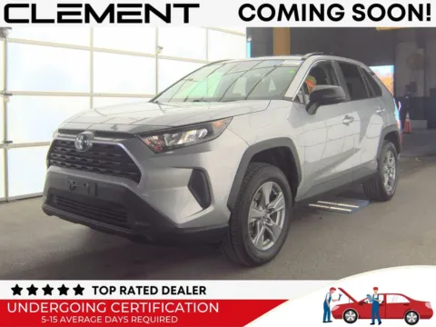 Silver 2022 Toyota RAV4 Hybrid LE for sale in St. Charles, MO