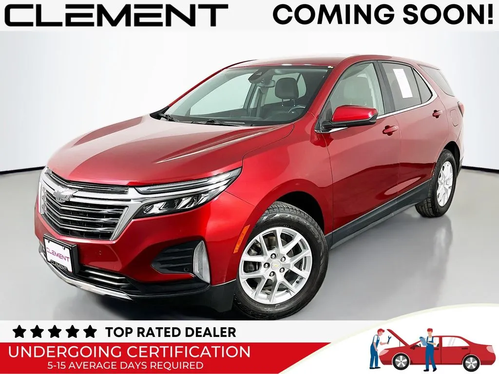 Red 2022 Chevrolet Equinox LT for sale in St. Charles, MO