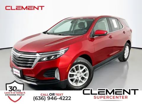 Red 2022 Chevrolet Equinox LT for sale in St. Charles, MO