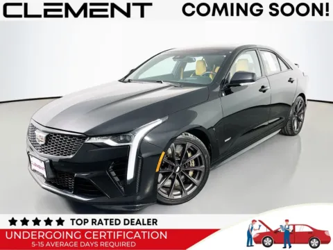 Black 2023 Cadillac CT4 V-Series for sale in St. Charles, MO