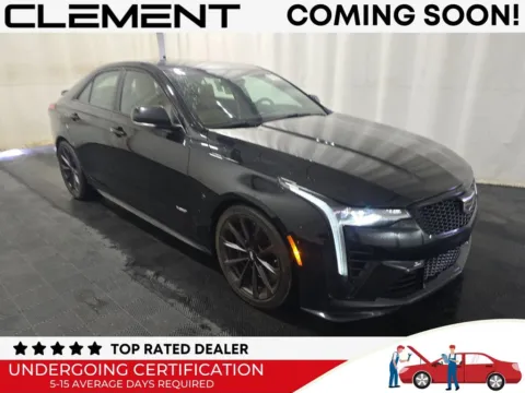 Black 2023 Cadillac CT4 V-Series for sale in St. Charles, MO