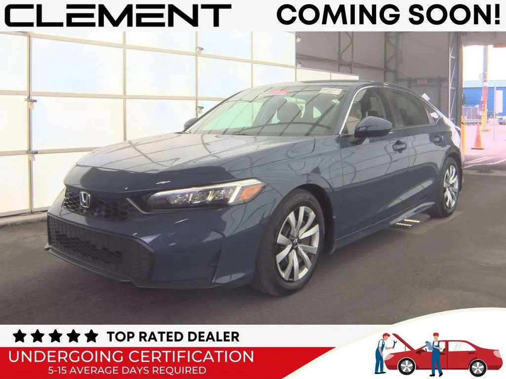 Blue 2026 Honda Civic LX for sale in St. Charles, MO
