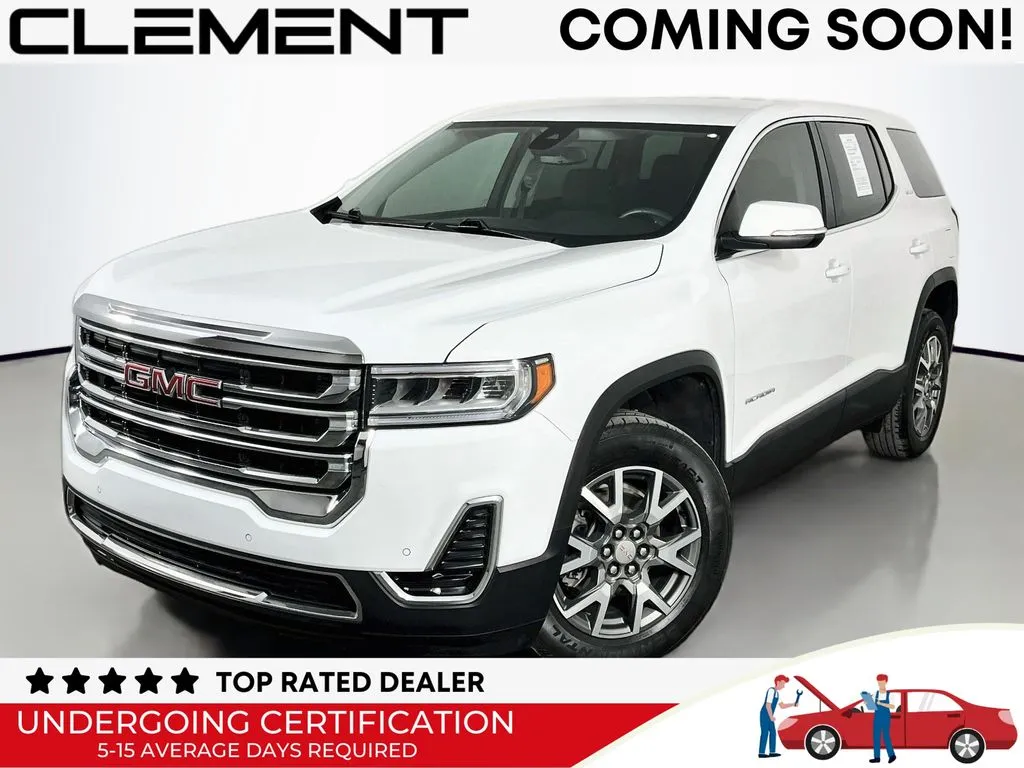White 2022 GMC Acadia SLE for sale in St. Charles, MO