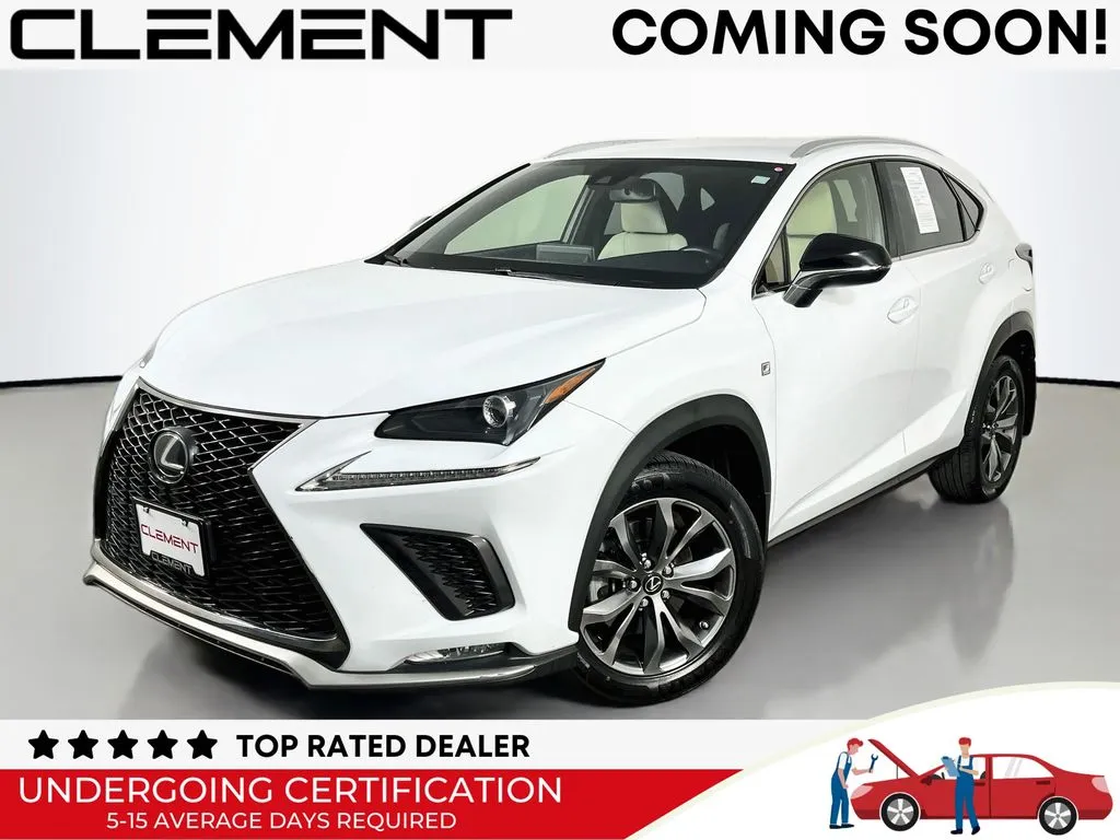 White 2021 Lexus NX 300 F Sport for sale in St. Charles, MO