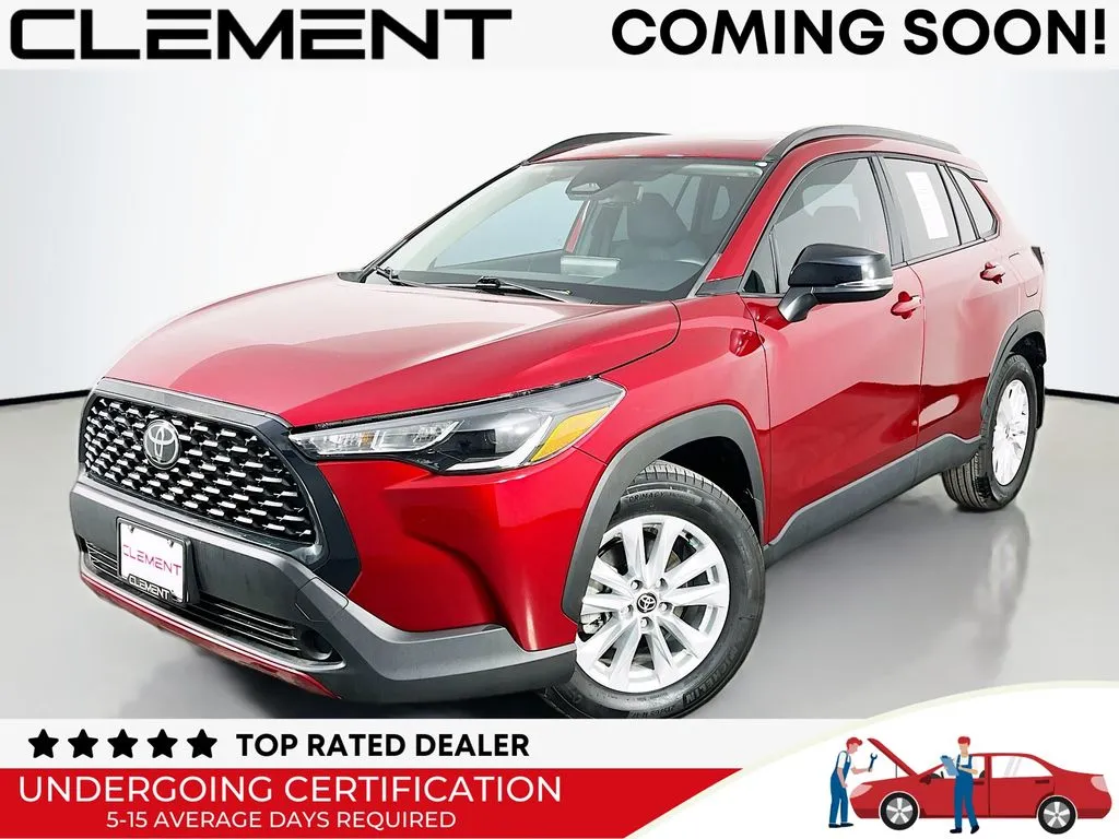 Red 2025 Toyota Corolla Cross LE for sale in St. Charles, MO