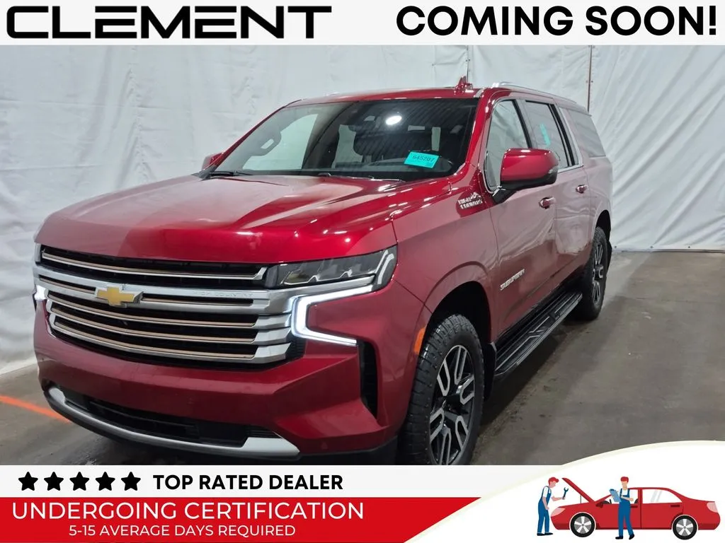 Red 2024 Chevrolet Suburban High Country for sale in St. Charles, MO