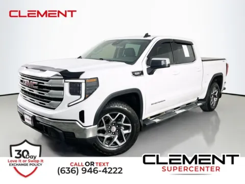 White 2024 GMC Sierra 1500 SLE for sale in St. Charles, MO