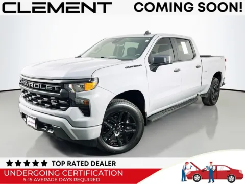 Gray 2024 Chevrolet Silverado 1500 Custom for sale in St. Charles, MO