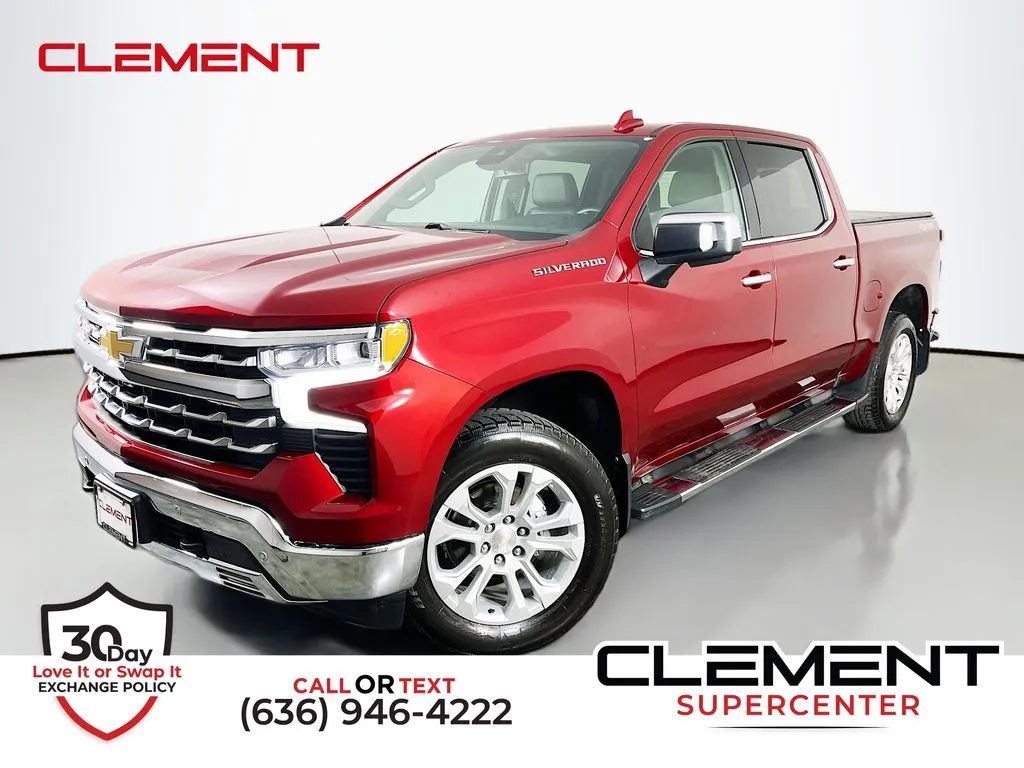 Red 2023 Chevrolet Silverado 1500 LTZ for sale in St. Charles, MO