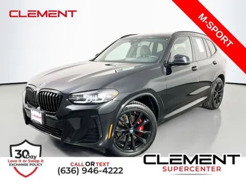 Black 2024 BMW X3 xDrive30i for sale in St. Charles, MO