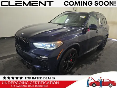 Blue 2021 BMW X5 xDrive40i for sale in St. Charles, MO