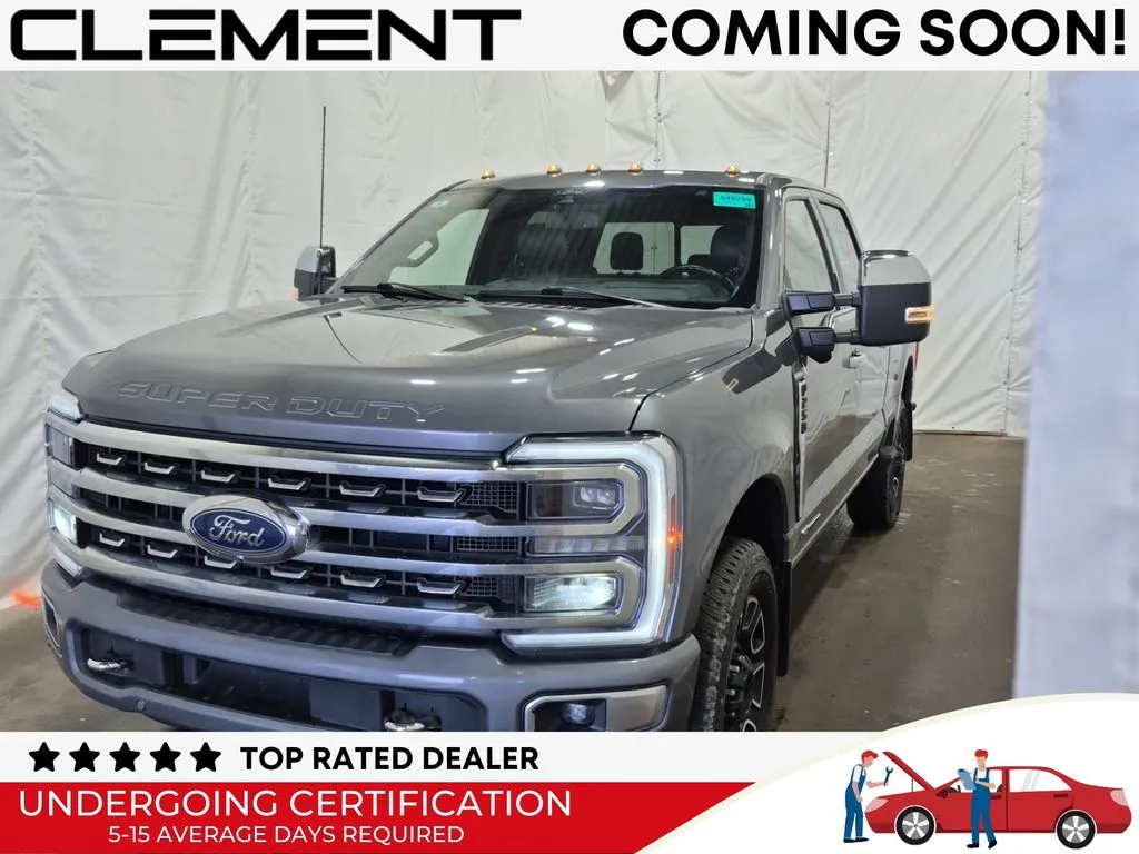 Gray 2024 Ford F-250SD Platinum for sale in St. Charles, MO